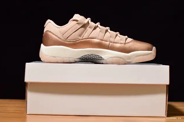 Cheap MAX Jordan AH7860-105 Air 11 Low Rose Gold GS 0610